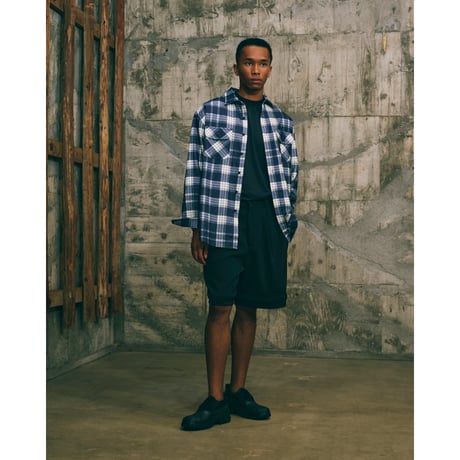 tone / MESH T SHRT  / NAVY