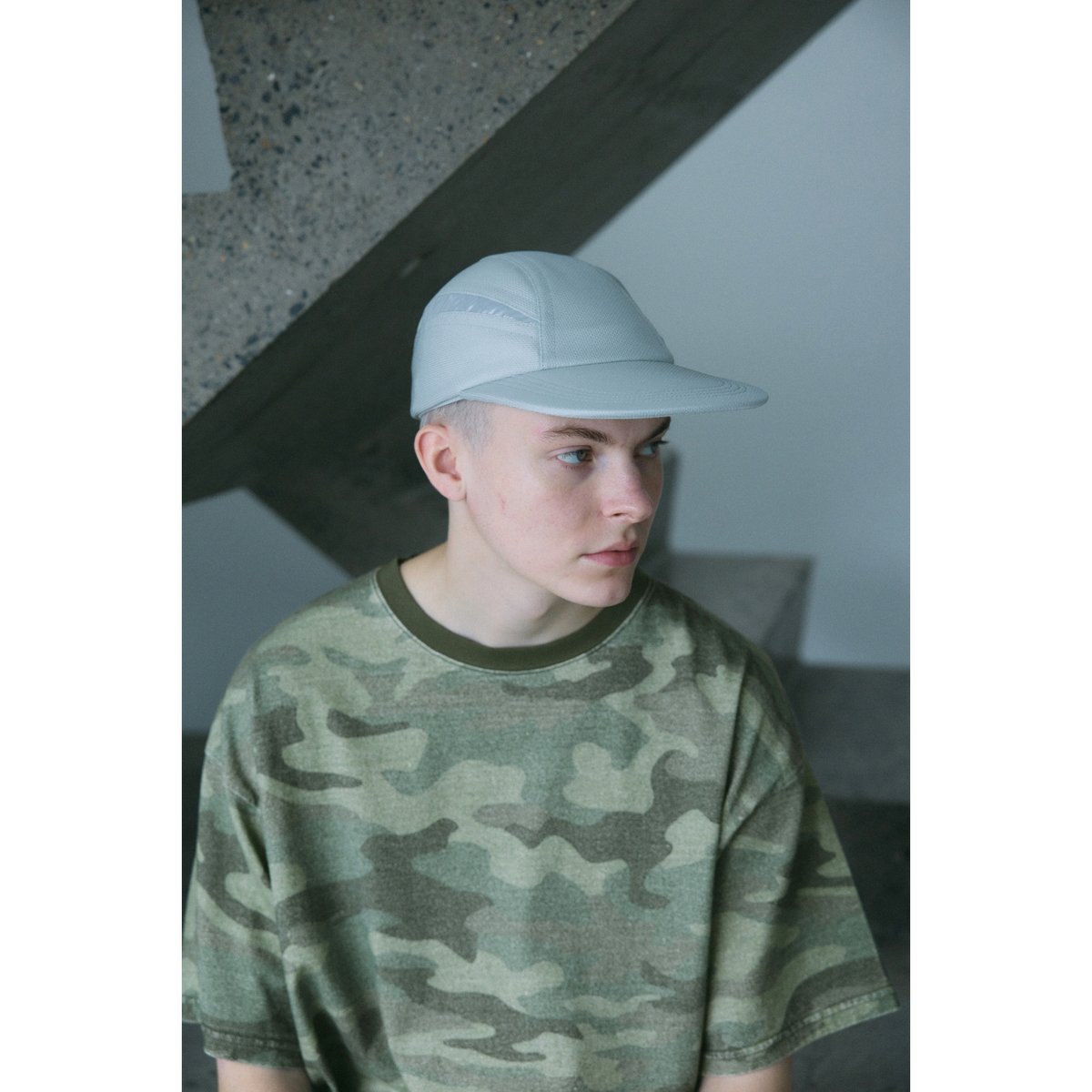 COMFORTABLE REASON / REFLECT MESH CAP / SILVER