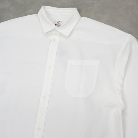 NOROLL / NORMAL L/S SHIRT / WHITE