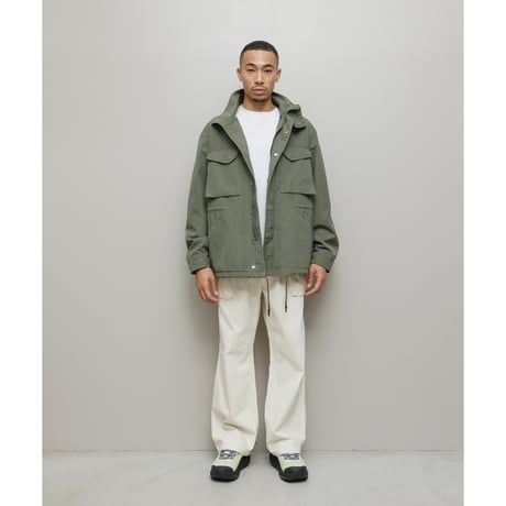 BAL / CURB POCKET FIELD JACKET / ARMY GREEN