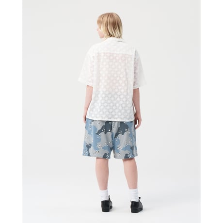 BoTT / DESERT CAMO SWEATSHORT / COBALT