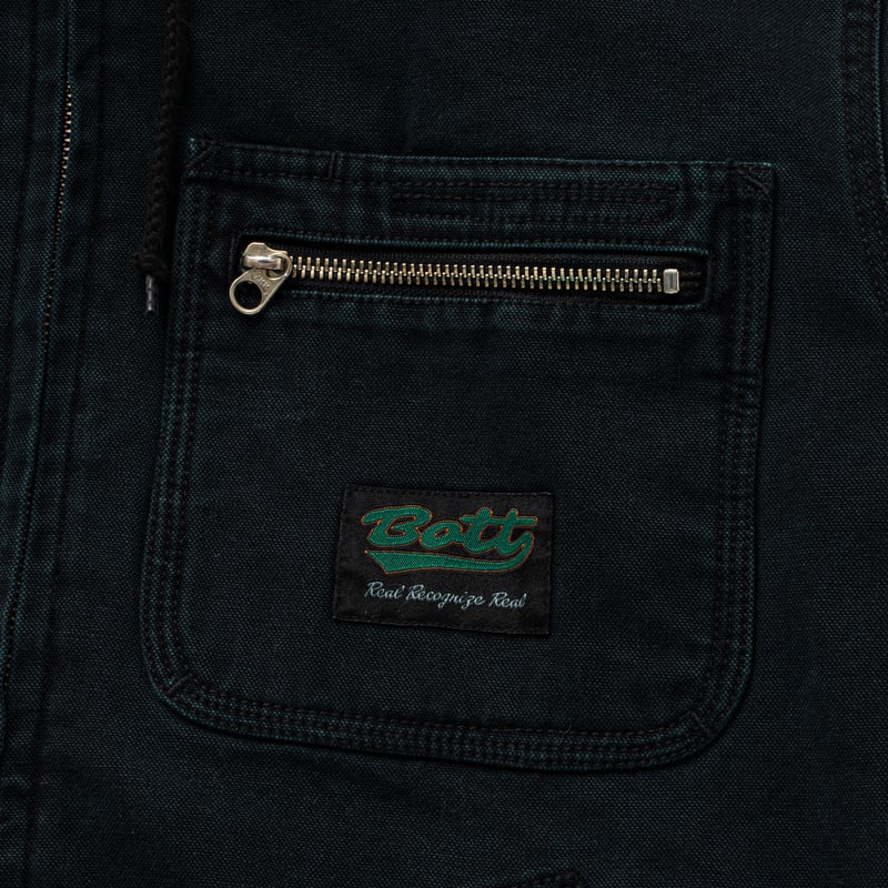BOTT Cotton Field Jacket (black) Lサイズ BoTT / HOODED FIELD JACKET / BLACK | Sophomore
