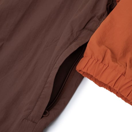 BoTT / PANELED TRACK JACKET / BROWN