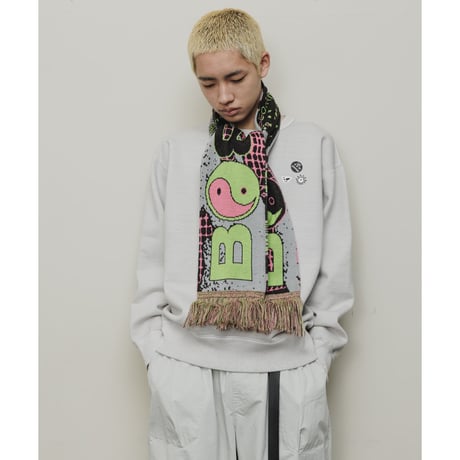 BAL / JACQUARD KNIT SOCCER SCARF / MULTI