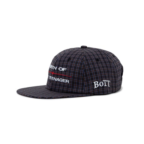 BoTT / PLAID 6-PANEL CAP / BROWN