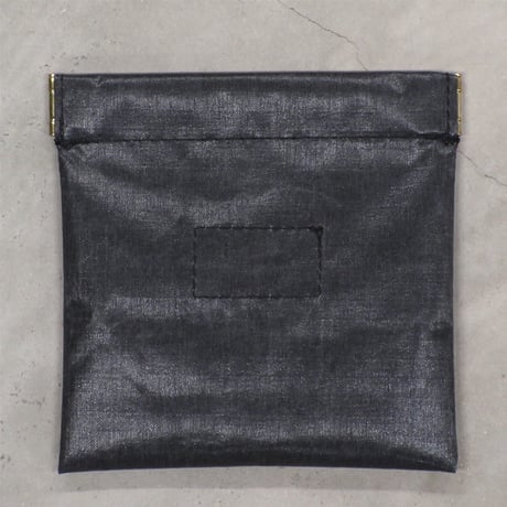 ZEPTEPI & Co. / FLEX FLAME PURSE / LITESKIN / MEDIUM / BLACK HEATHER