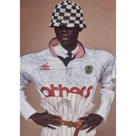 BAL / x UMBRO SOCCER JERSEY / GRAY