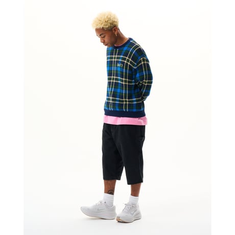 BoTT / WASHED PAINTER SHORT / BLACK