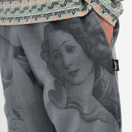 STUSSY / DYED VENUS SWEATPANT / BLACK