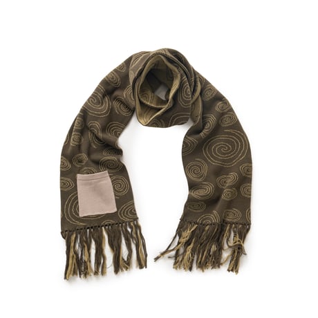 SOL soonerorlater / SPARKLING SCARF / KHAKI