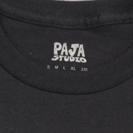 PAJA STUDIO / CLIP TEE / BLACK