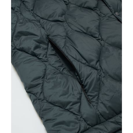 BAL / x TAION BALMACAAN COAT WITH DETACHABLE DOWN VEST / CARBON