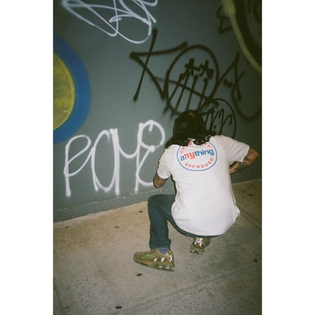 aNYthing / COMMUNITY APPROVED T-SHIRT / BLACK