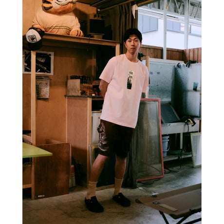 PAJA STUDIO / BOX TEE / NAVY