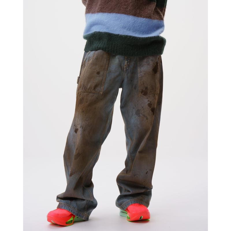 BoTT / OL' DIRTY PAINTER JEAN / WASHED BLUE | S