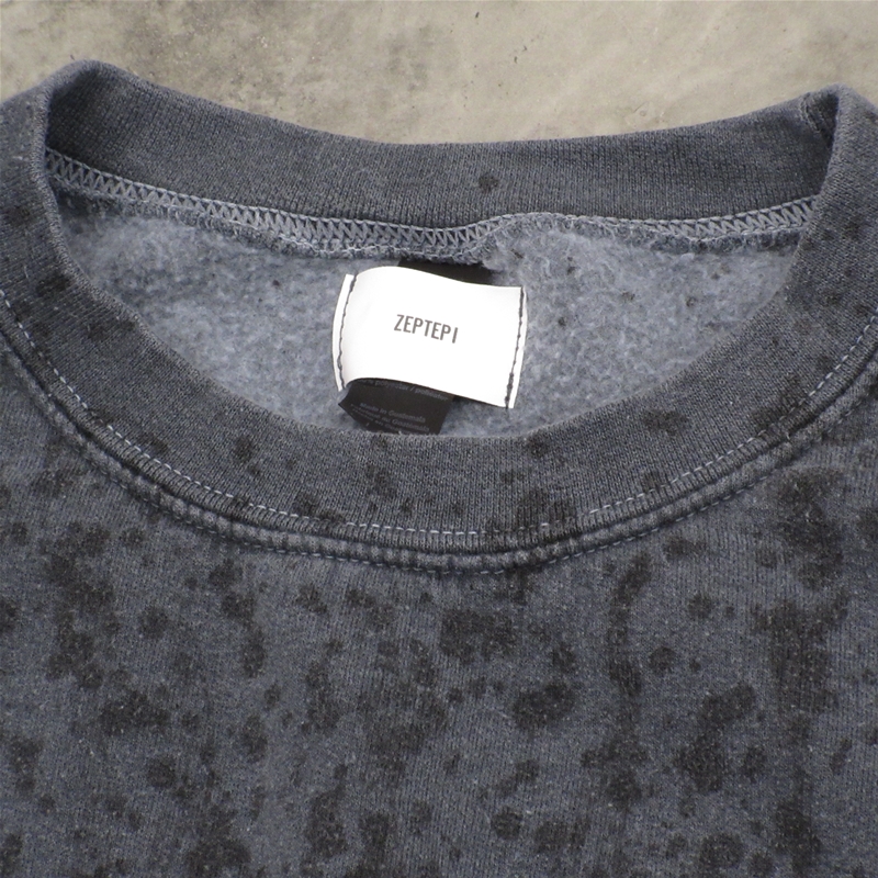 ZEPTEPI & Co. / CREWNECK SWEATSHIRTS / RAINDROP