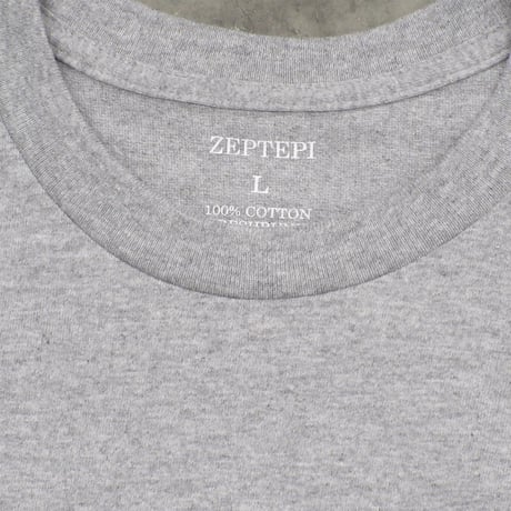 ZEPTEPI & Co. / SS TEE / WAYPOINT / SPORTS GRAY