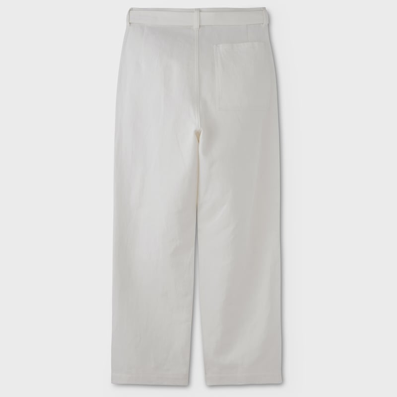 PHIGVEL MAKERS & Co. / C/P BELTED 2TUCK TROUSER