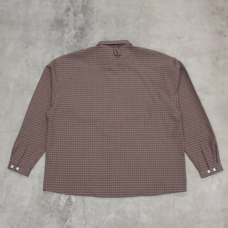 NOROLL / NORMAL PANAMA SHIRT / PANAMA CHECK
