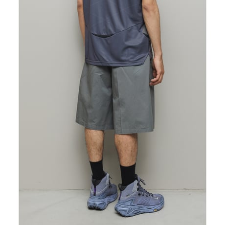 BAL / COTTON TWILL OVER SIZED BERMUDA SHORT / ASPHALT