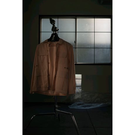 PHIGVEL MAKERS & Co. / UTILITY LS SHIRT JACKET / ECRU