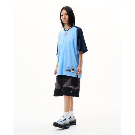 BoTT / PANELED TRACK SHORT / BLACK
