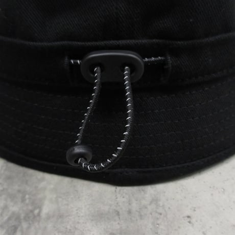 tone / TIED HAT / BLACK