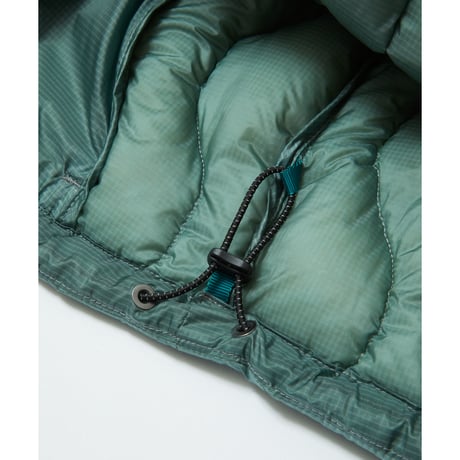 BAL / x TAION REMOVABLE SLEEVE DOWN JACKET / BLUE GRAY