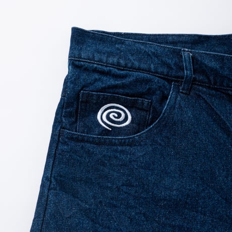 SOL soonerorlater / GURUGURU DENIM SHORTS / DARK BLUE