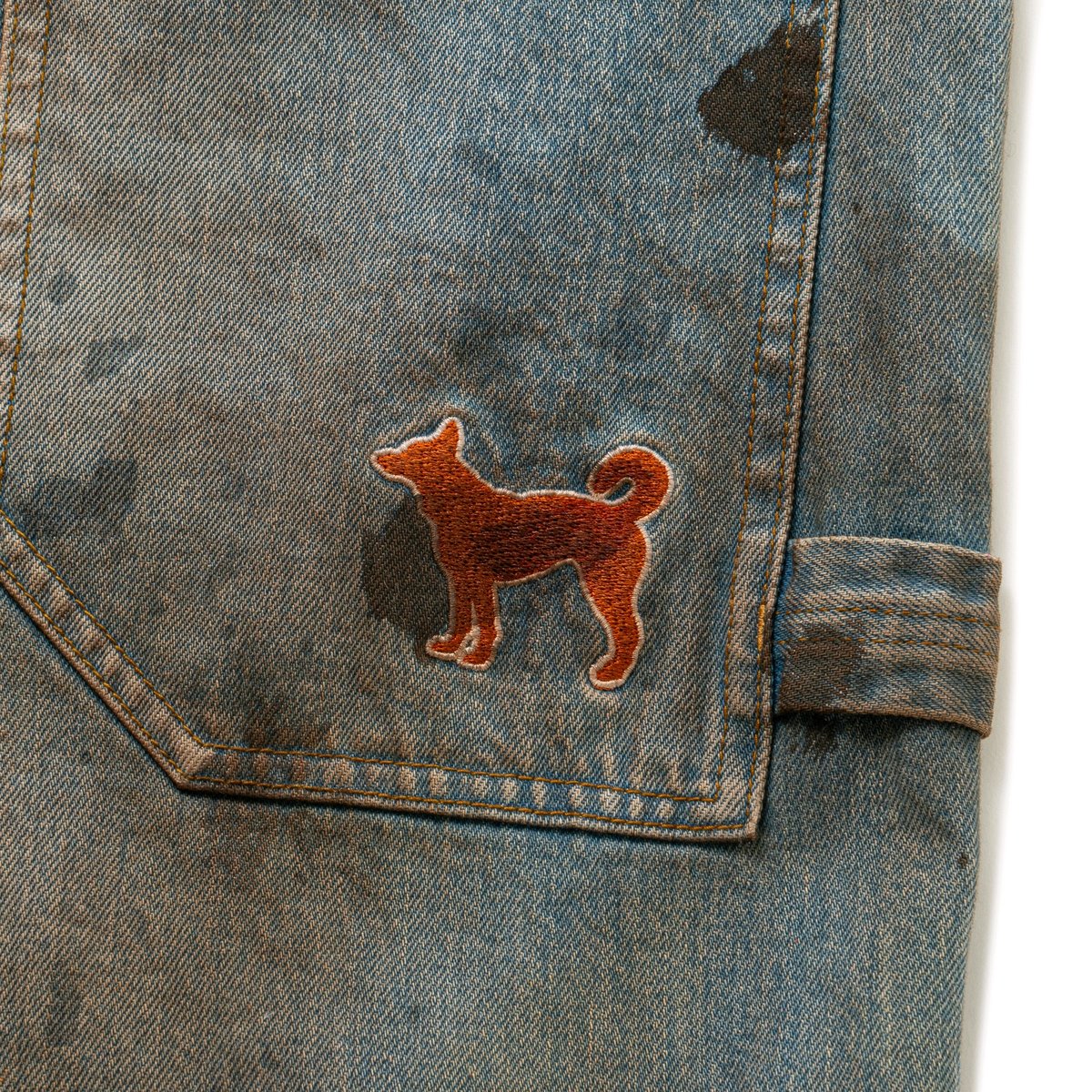 BoTT / OL' DIRTY PAINTER JEAN / WASHED BLUE | S