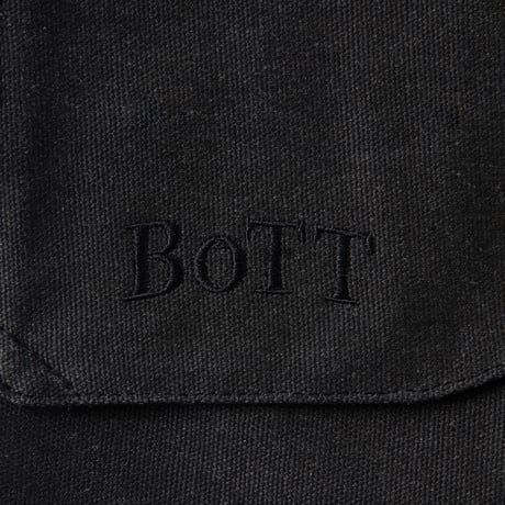 BoTT / CANVAS SHOULDER BAG / BLACK