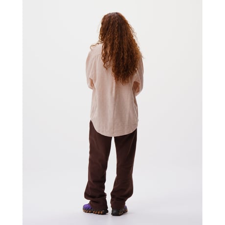 BoTT / B LOGO SWEATPANT / BROWN
