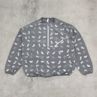 NOROLL / SIGN REFLECTION PULLOVER / GREY