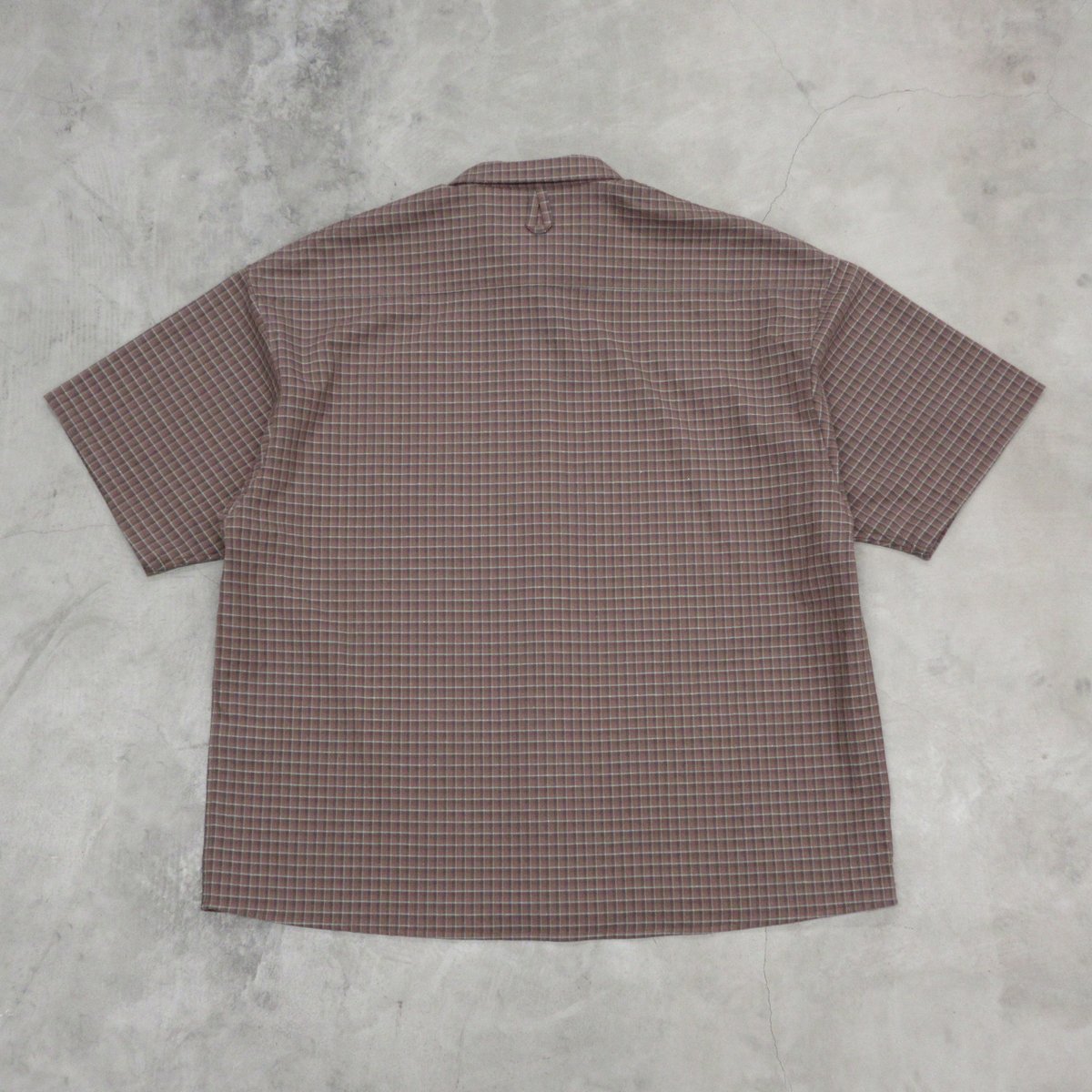 NOROLL / NORMAL PANAMA S/S SHIRT / PANAMA CHECK