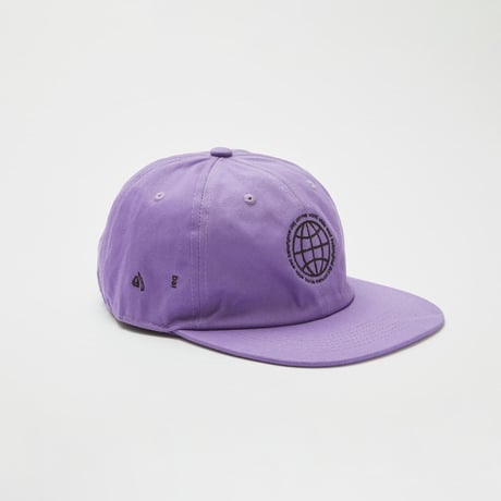 BAL / WORLD COTTON 6-PANEL HAT / CHACOAL