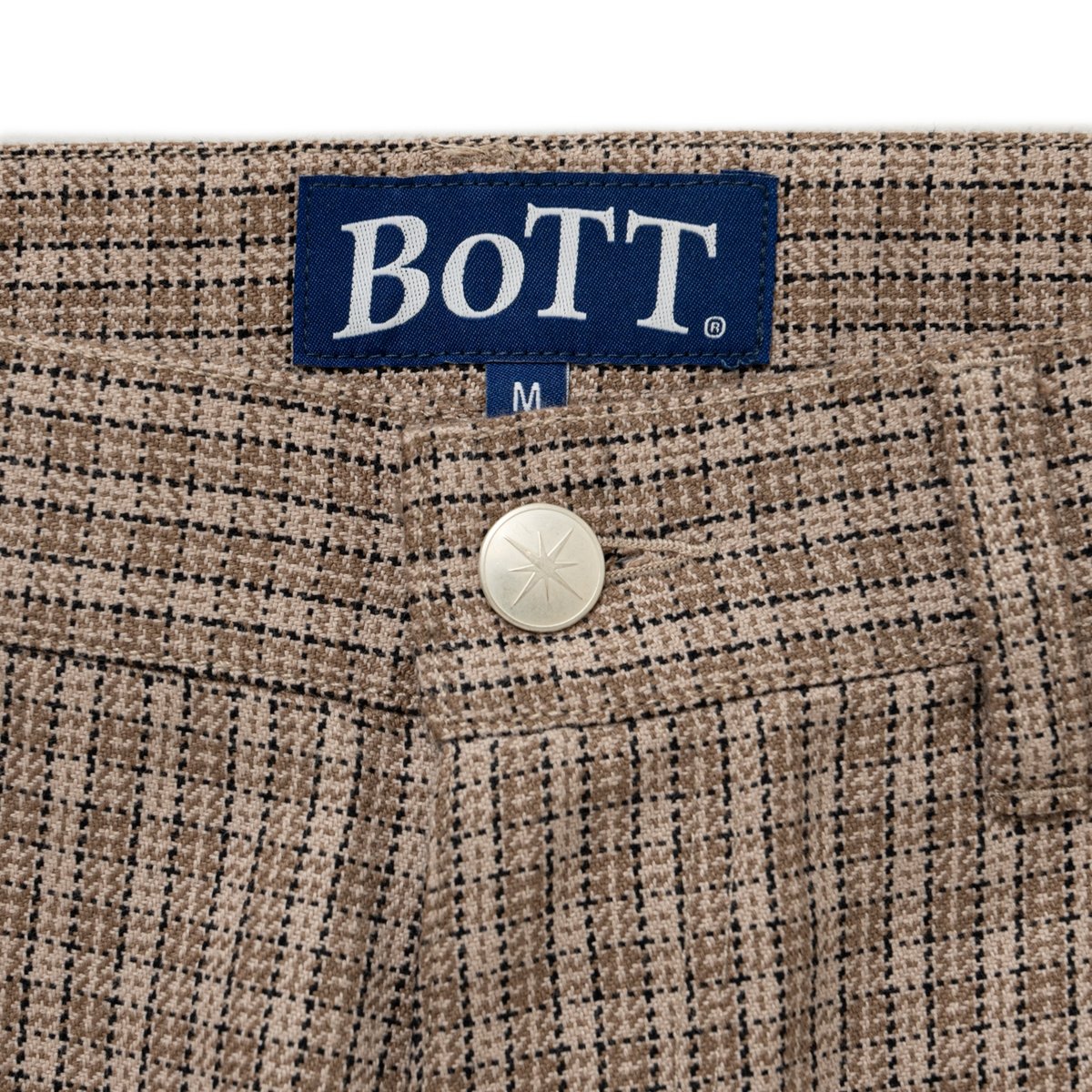 BoTT / PLAID DOUBLE KNEE SHORT / NATURAL | Soph