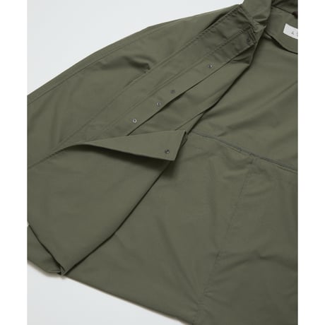 BAL / x TAION BALMACAAN COAT WITH DETACHABLE DOWN VEST / WOLF GRAY