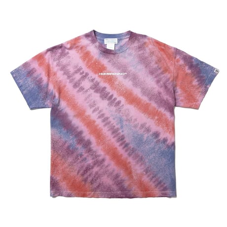 HOMBRE NINO / TIE DYE S/S PRINT TEE / PINK BLUE