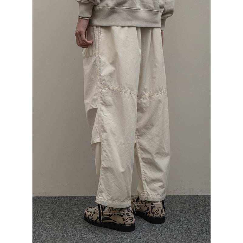BAL / WIDE MOUNTAIN PANT / OFF WHITE | Sophomore