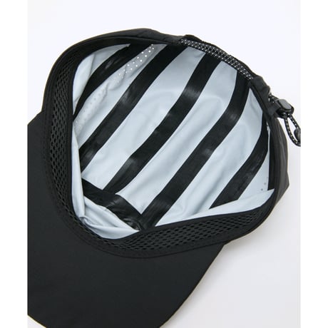 BAL / NYLON VENTILATION PANEL BASEBALL HAT / BLACK