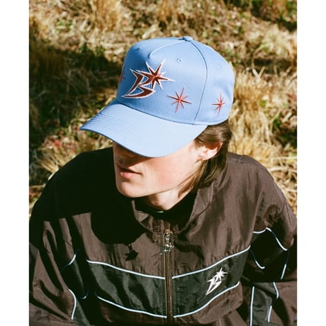 BoTT / B LOGO SPARKLE STRUCTURED 5-PANEL CAP / BLACK