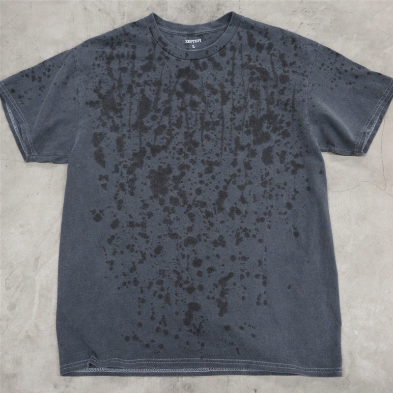 ZEPTEPI & Co. / SS TEE / RAINDROPS / GRAY | Sophomore