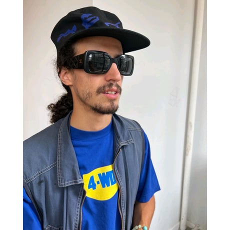 4WD  (4 WORTH DOING) / MEDITATION FLOW PAINTERS HAT / BLACK