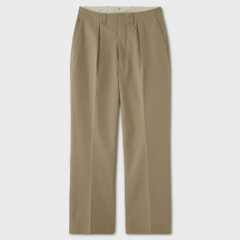 PHIGVEL MAKERS & CO ベージュ チノパン PHIGVEL MAKERS & Co. / C/W NAVAL TROUSERS / K.B