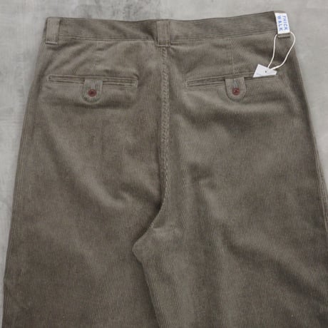 NOROLL / THICK WALK CORDS PANTS / SMOKE BROWN