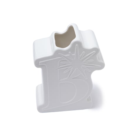 BoTT / B LOGO FLOWER VASE / WHITE