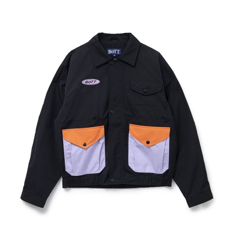 BoTT / MULTI POCKET UTILITY JACKET / BLACK | So