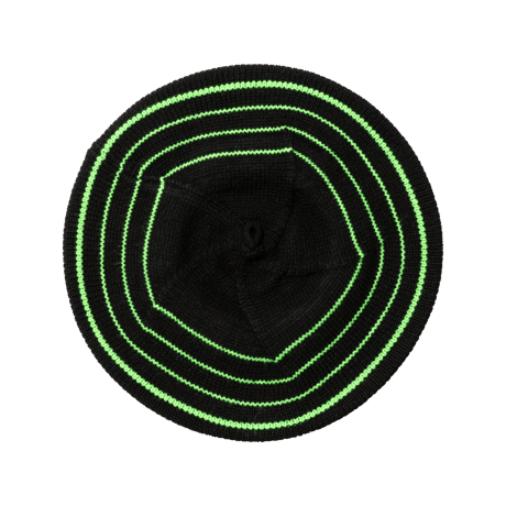 ON-AIR / x NOROLL KNIT BERET / BLACK
