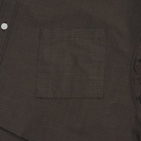 NOROLL / HWR SHIRT / DARKEST BROWN
