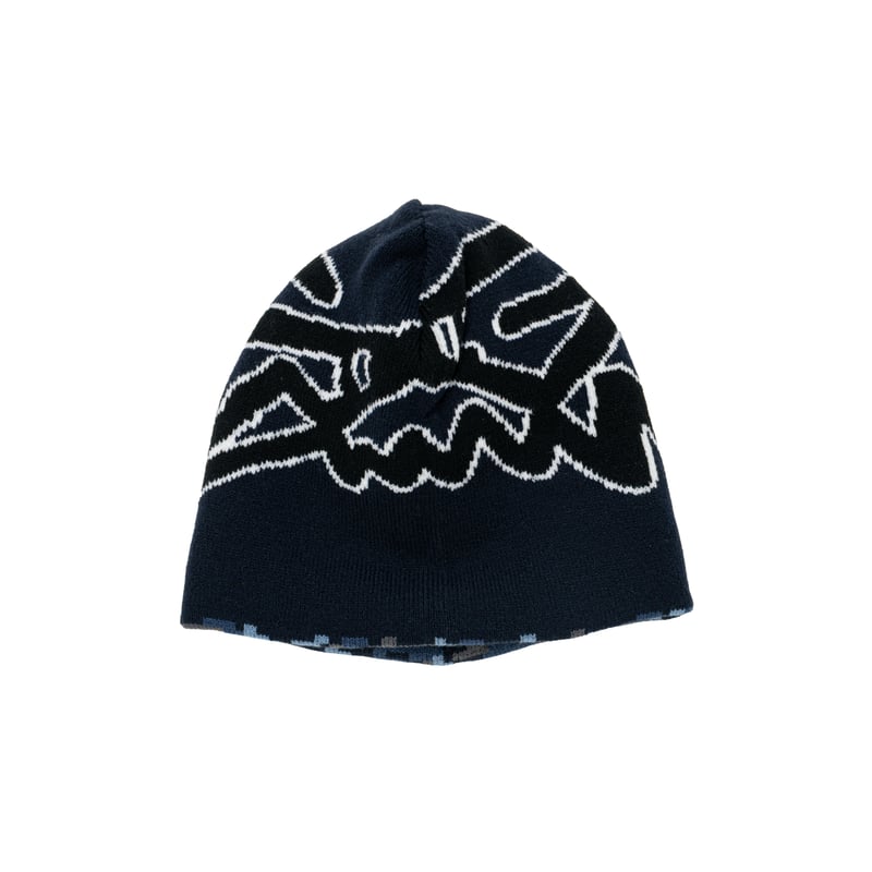 SPECIAL GUEST K.K. / REVERSIBLE BEANIE / NAVY |